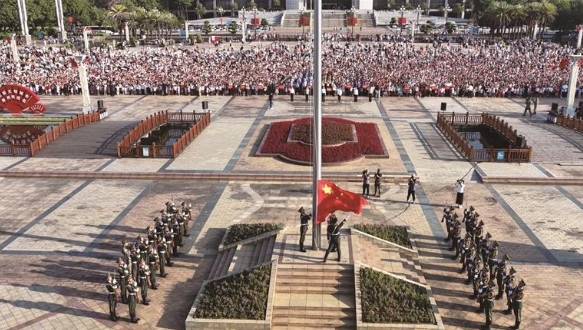 我市举行2026年国庆“升国旗 唱国歌”活动  祝福祖国繁荣昌盛