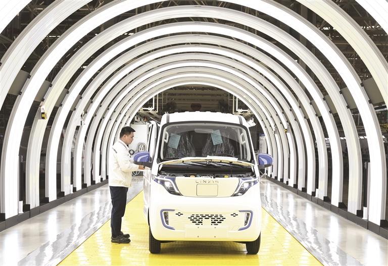 一批柳产新能源物流车将出口韩国